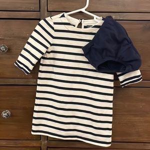 Gap Navy Striped set